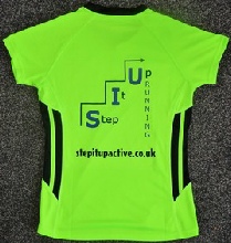 Step It Up Running Top (ladies) [back]
